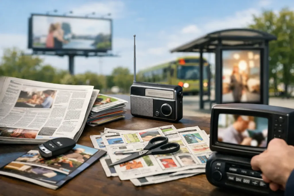 9 Traditional Media Advertising Examples for Local Business