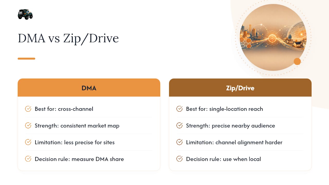Why The DMA Vs. Zip Code Debate Misses The Real Question — overview diagram